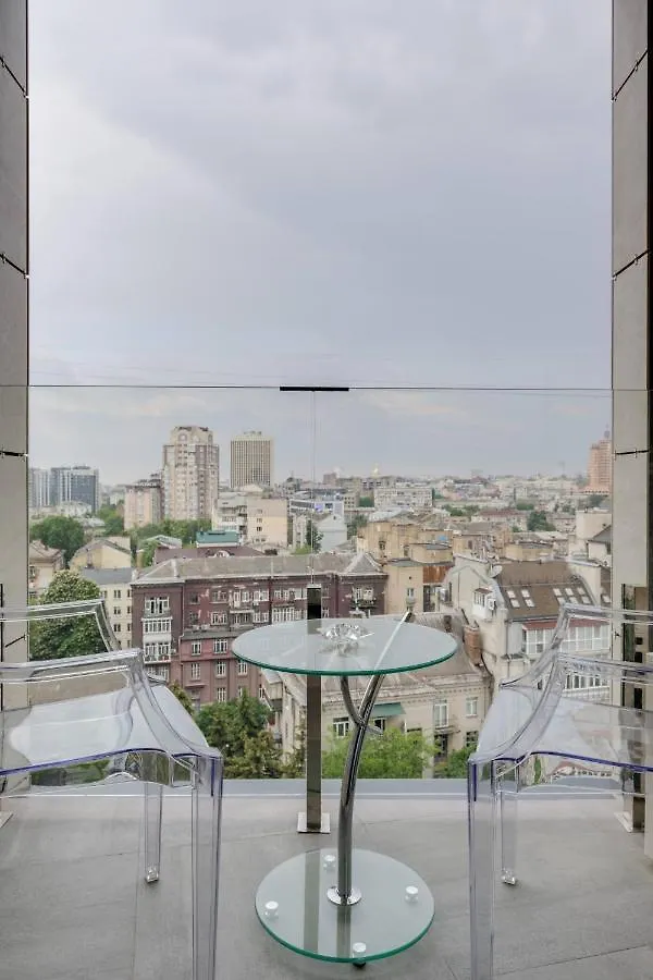 קייב Luxurious Apartment With Panoramic View In The Historic Center
